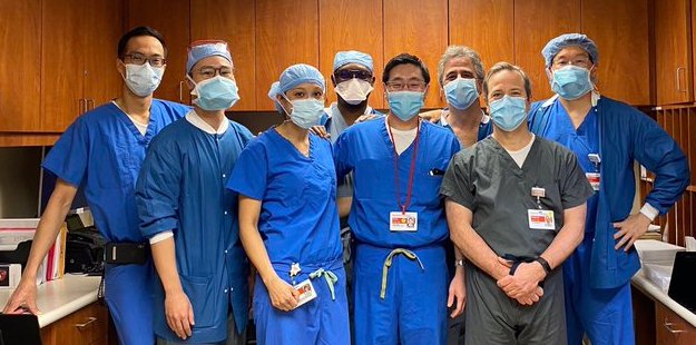 NYPAdvances's tweet photo. #NYPQueens is proud to recognize the #cardiothoracic fellows who've stepped up to take on new challenges amid the novel #coronavirus pandemic. Our #NYPHeroes have shown time &amp; again that no mountain is too steep to climb, and for this we #ThankYou! #Solidarityat8 https://t.co/C5j1TdayHz