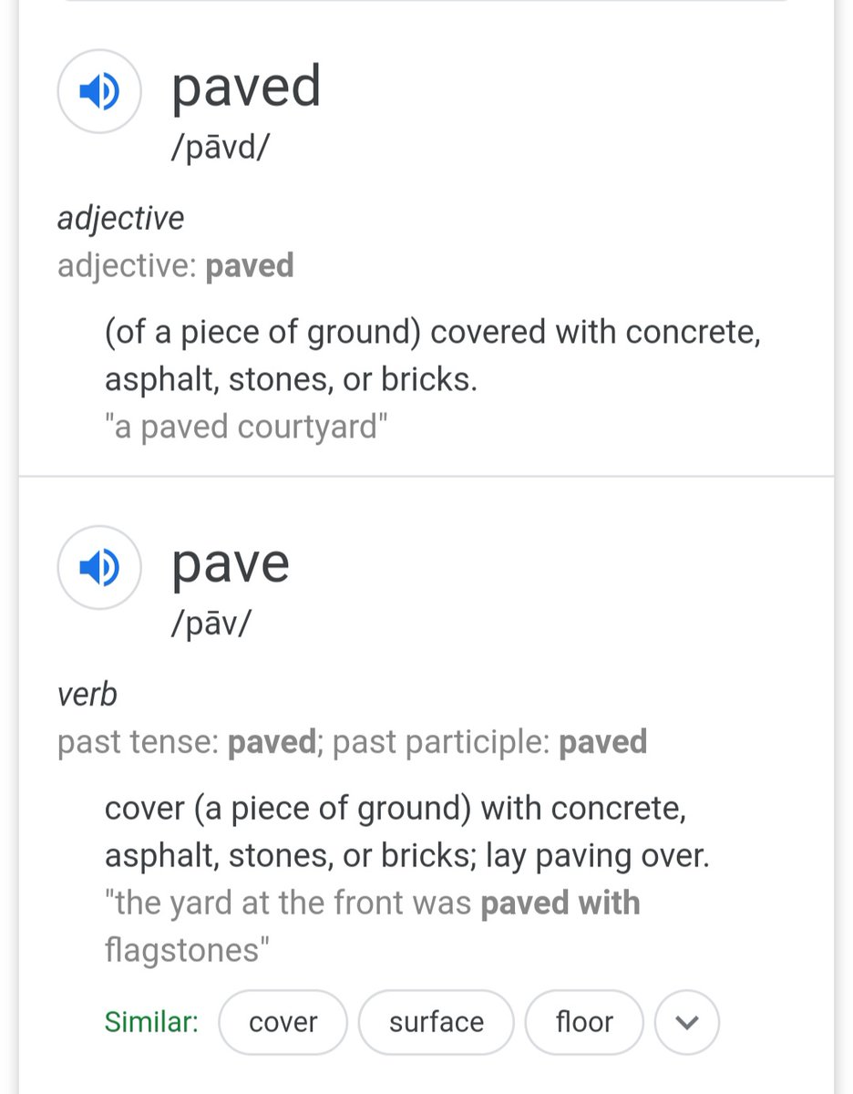 In fact carve and create a way or a connection between the village and the outside world and thats an achievement that is actually taken into account by that statement. We're not saying that BTS MADE the way, we're saying that the PAVED it, big difference. Read the definition