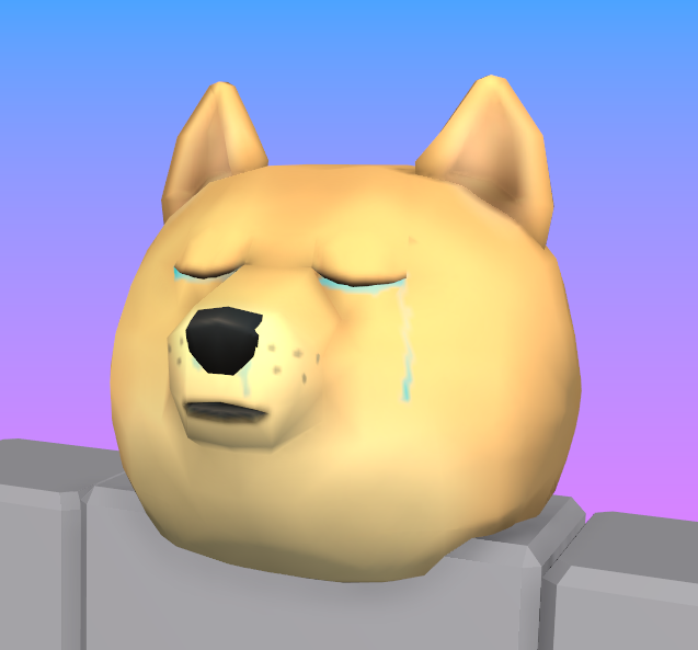 Ai nói sad doge là buồn? Đến với thế giới đầy màu sắc của Roblox, bạn sẽ được gặp gỡ những chú cún vui vẻ, sống động. Thiên đường của game thủ đích thực. Hãy xem ảnh để cảm nhận!