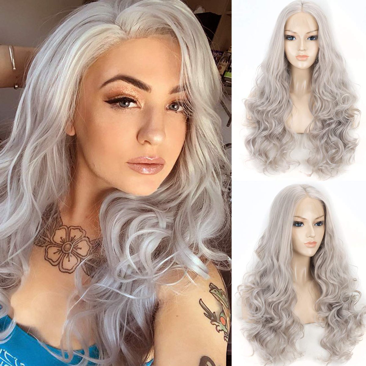 Ordering this wig, which looks light here, but darker in the customer's pics. Worst case scenario I can dye it darker. I've had good luck with this brand before for Zidane so I'm willing to fuss with color. And cut a crapload off, obviously.