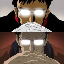 ゴウイチ Shiba Mg 上がゲンドウ 下が銀魂 長谷川 マダオ 2枚目中の人 笑 T Co Sqa7ifh01c Twitter