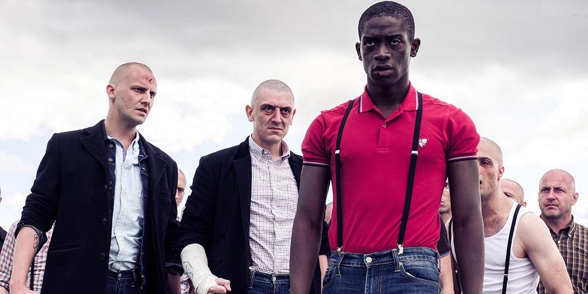 Farming (2019) written and directed by  @adewale Akinnuoye-Agbaje.Based on Adewale’s life story, Farming follows the journey of a young fostered Nigerian boy who, struggling to find an identity, falls in with a skinhead gang. Free on Google Play:  https://bit.ly/2YKRpqo 