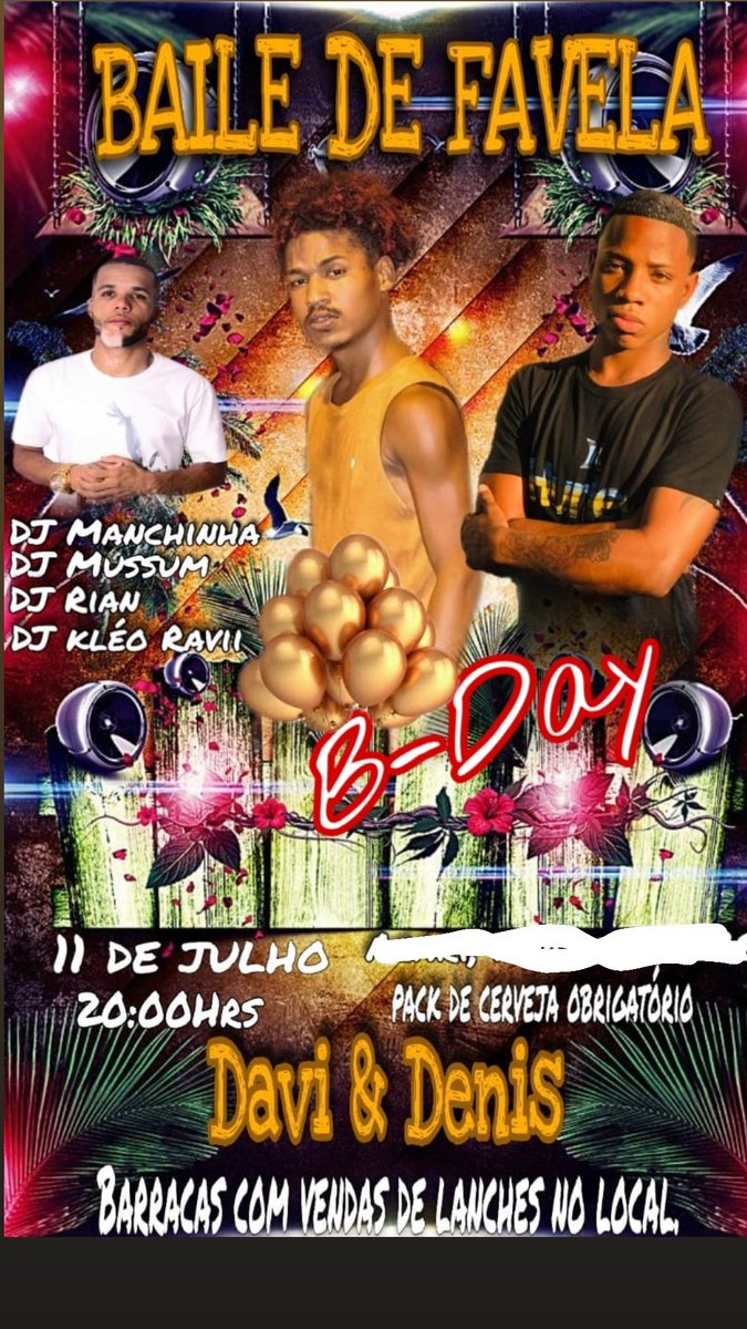 Uma semana atrás:
Não vou fazer festa esse ano, da muita dor de cabeça!.
Atualmente: