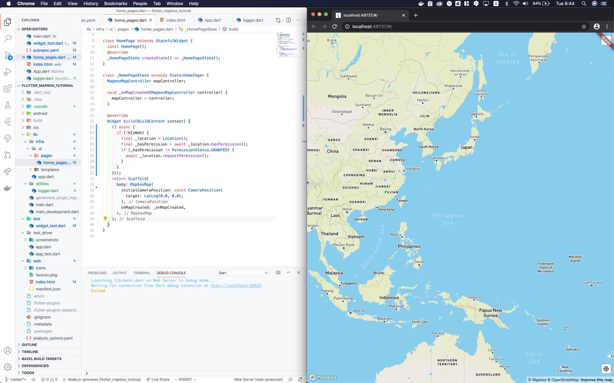 tk_nextblue's tweet image. i love mapbox
Flutter mapboxがモバイルプラットフォームぜんぶ対応してるのさすがとしか言いようがない。嬉しい。。。

#FlutterForWeb #Flutter