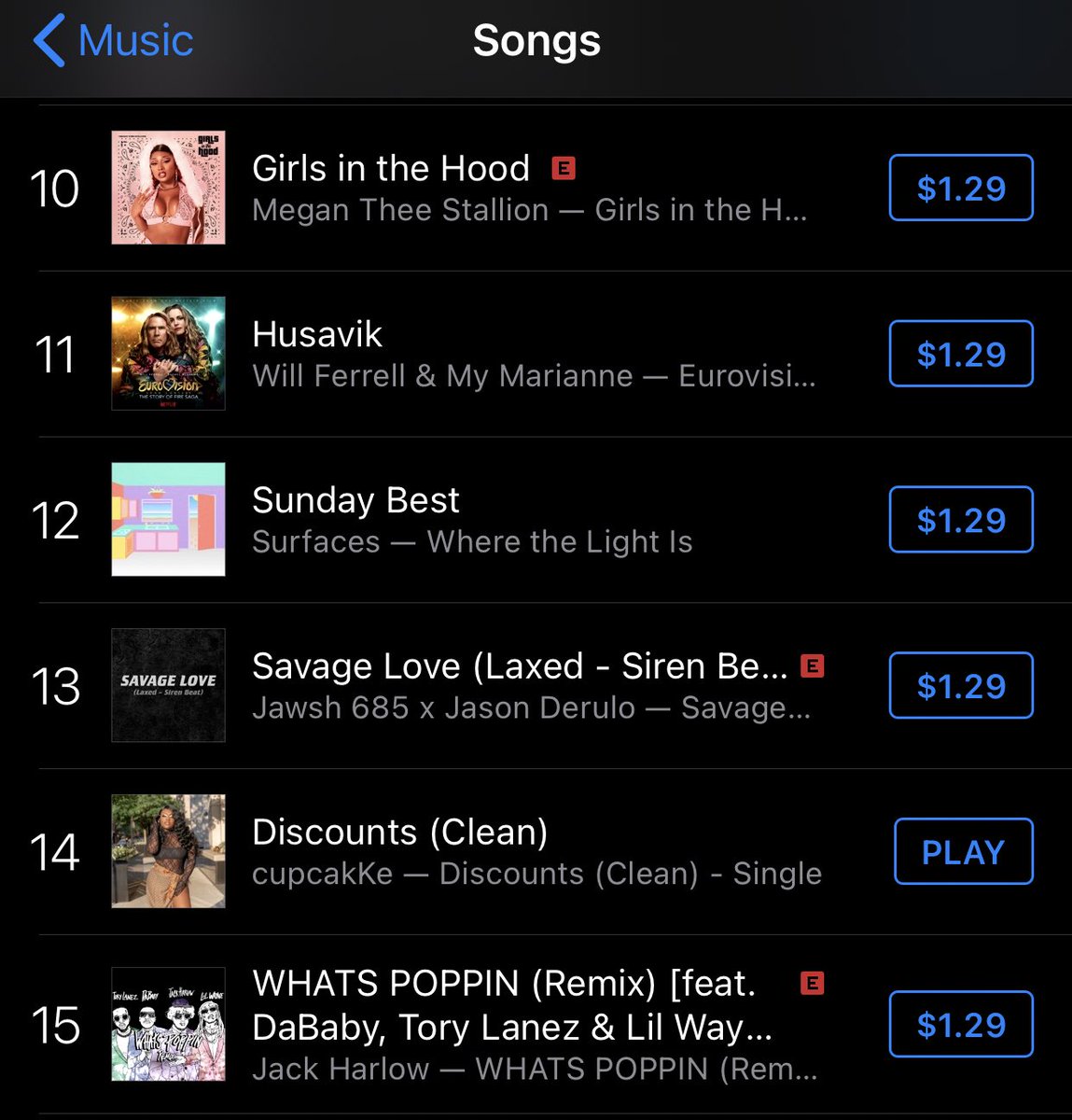 cupcakkepromo's tweet photo. UPDATE——
iTunes Charts:
@CupcakKe_rapper #4 (-3) & clean version #14 (-2)
continue buying & streaming #Discounts
#DiscountsStreamingParty
Get Cupcakke on Billboard‼️
🔥🔥🔥🔥🔥🔥🔥🔥🔥🔥🔥🔥
Buy Discounts 🗣🗣 https://t.co/eF5J1jOCN9