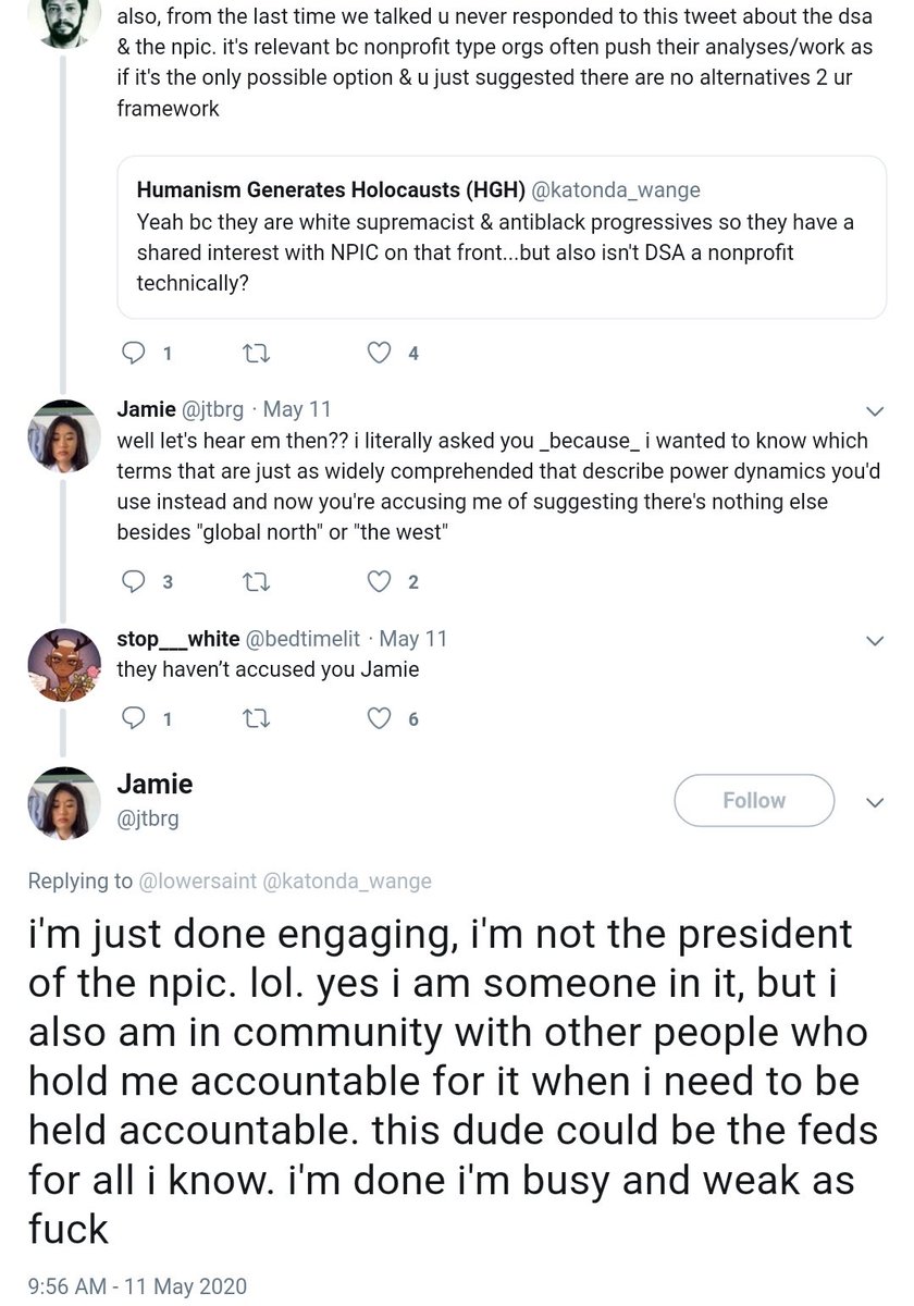 missed a screen earlier in regards to endorsement of violent threat  https://twitter.com/bedtimelit/status/1277731623312609280?s=21  https://twitter.com/bedtimelit/status/1277731623312609280