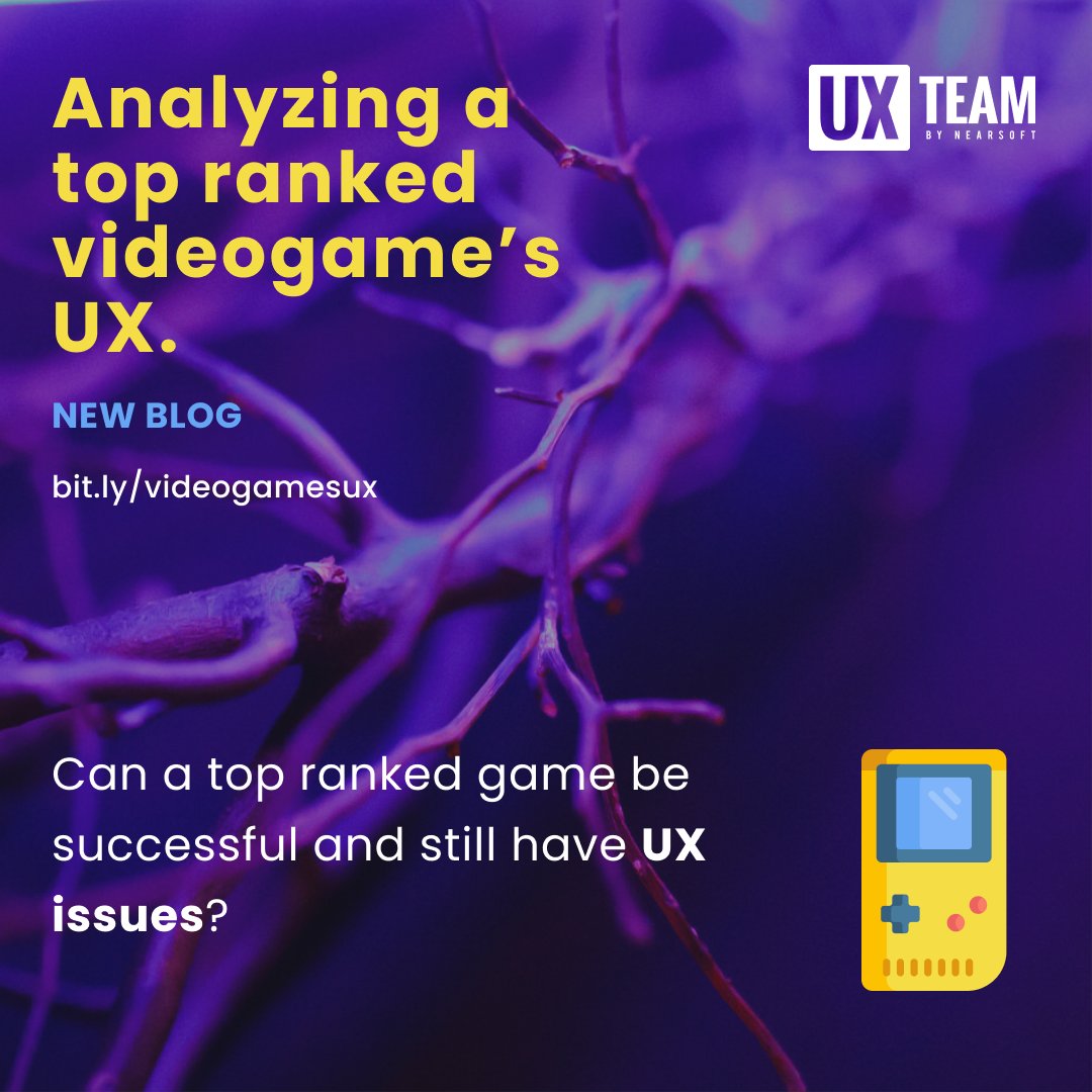 There are a lot of unsuccessful #mobilegames that didn’t make it to the top because they presented 
#UX issues in their game mechanics and playability. 👾👾👾Check out our new blog and learn all about it!🔥🔥🔥
bit.ly/videogamesux