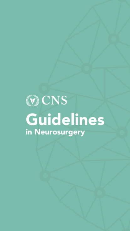 Access concise summaries of all CNS-produced, evidence-based, clinical practice #guidelines with the free Guidelines App. Subspecialty guidelines include pain, #pediatrics, #spine & #peripheralnerves, #stereotactic & functional, trauma, & #tumor. Download it today!