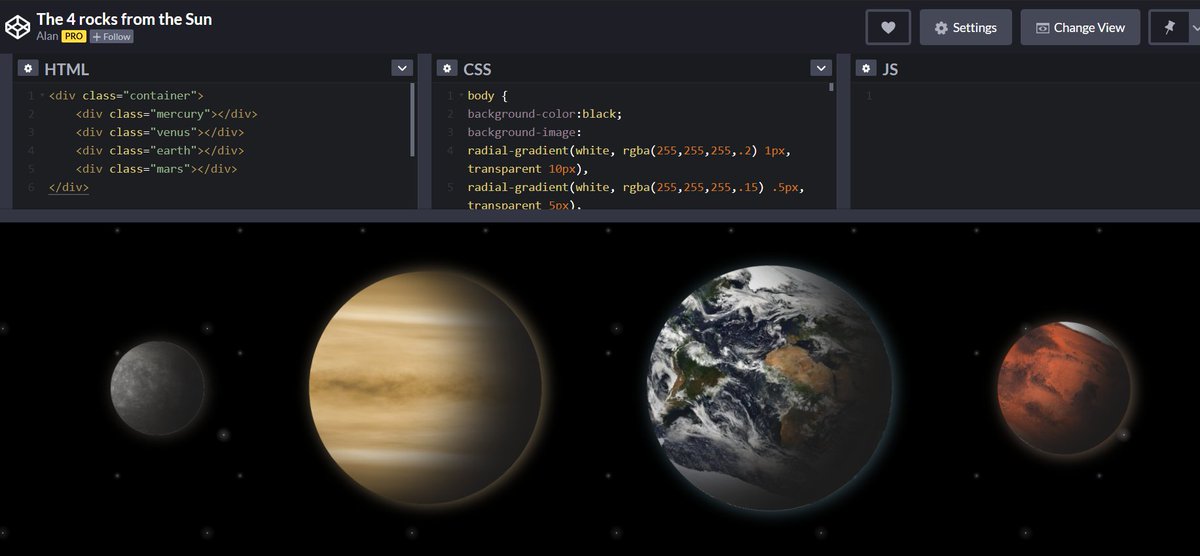 aggregate_root's tweet image. #noJavaScript
#CSS
#HTML
#codepen
#WebDesign
codepen.io/alanhood/pen/E…