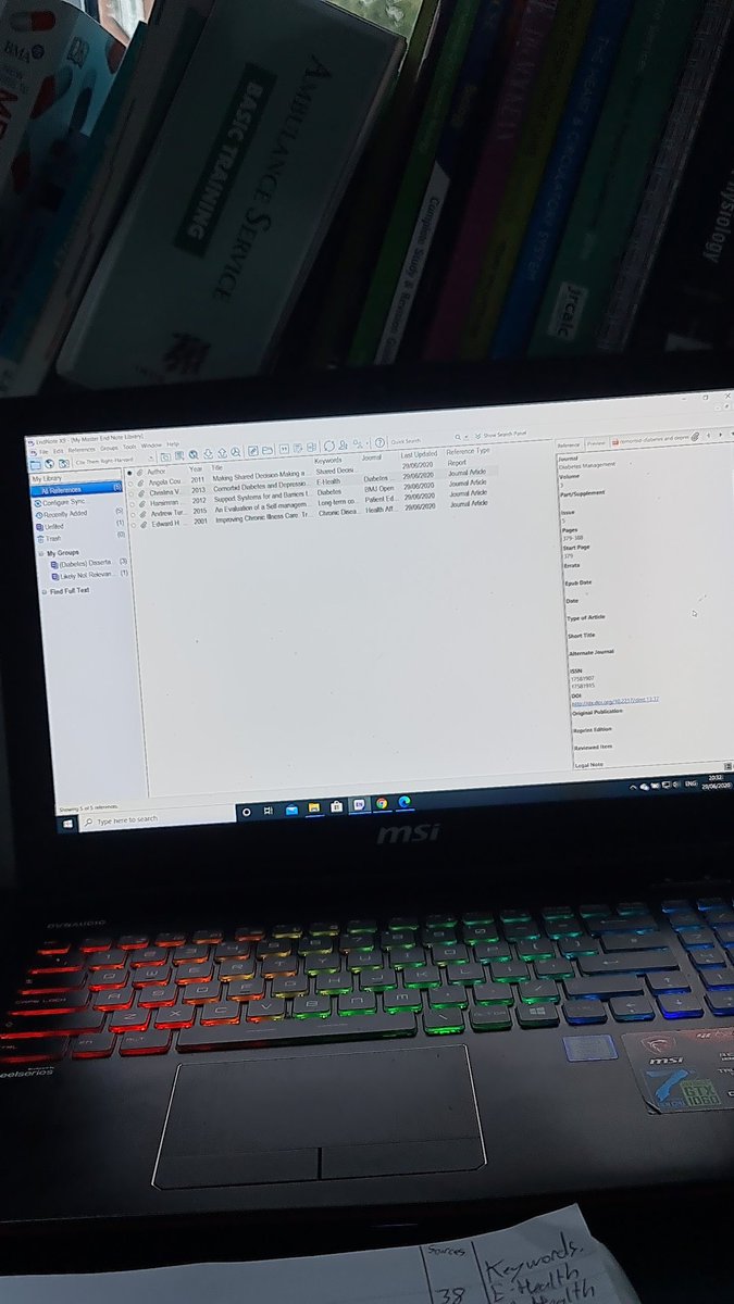 Paul92M's tweet image. Been spending an eventful day analysing sources and loading into EndNote. #TheWorkNeverStops #WeStNs #AssignmentWork