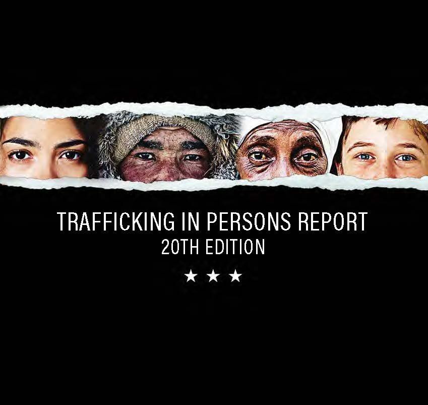 JohnRichmond1's tweet photo. The 2020 Trafficking in Persons Report is now available! Congratulations to the professionals at the State Department for all their hard work. Now, it is time to put this Report to use as we combat #humantrafficking. #endTrafficking #TIPReport #FreedomFirst https://t.co/jY1Tzy6hoy