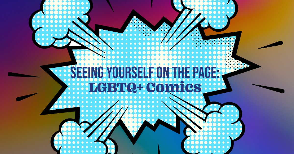 JrLibraryGuild's tweet photo. Graphic novels offer a great way for readers to SEE themselves in books, which is important for LGBTQ+ readers who may not always find books that mirror their experiences &amp; appearances. Celebrate Pride with these graphic novels LGBTQ+ readers will enjoy. https://t.co/7Kp8QPziMF https://t.co/7QhQKlpxqz