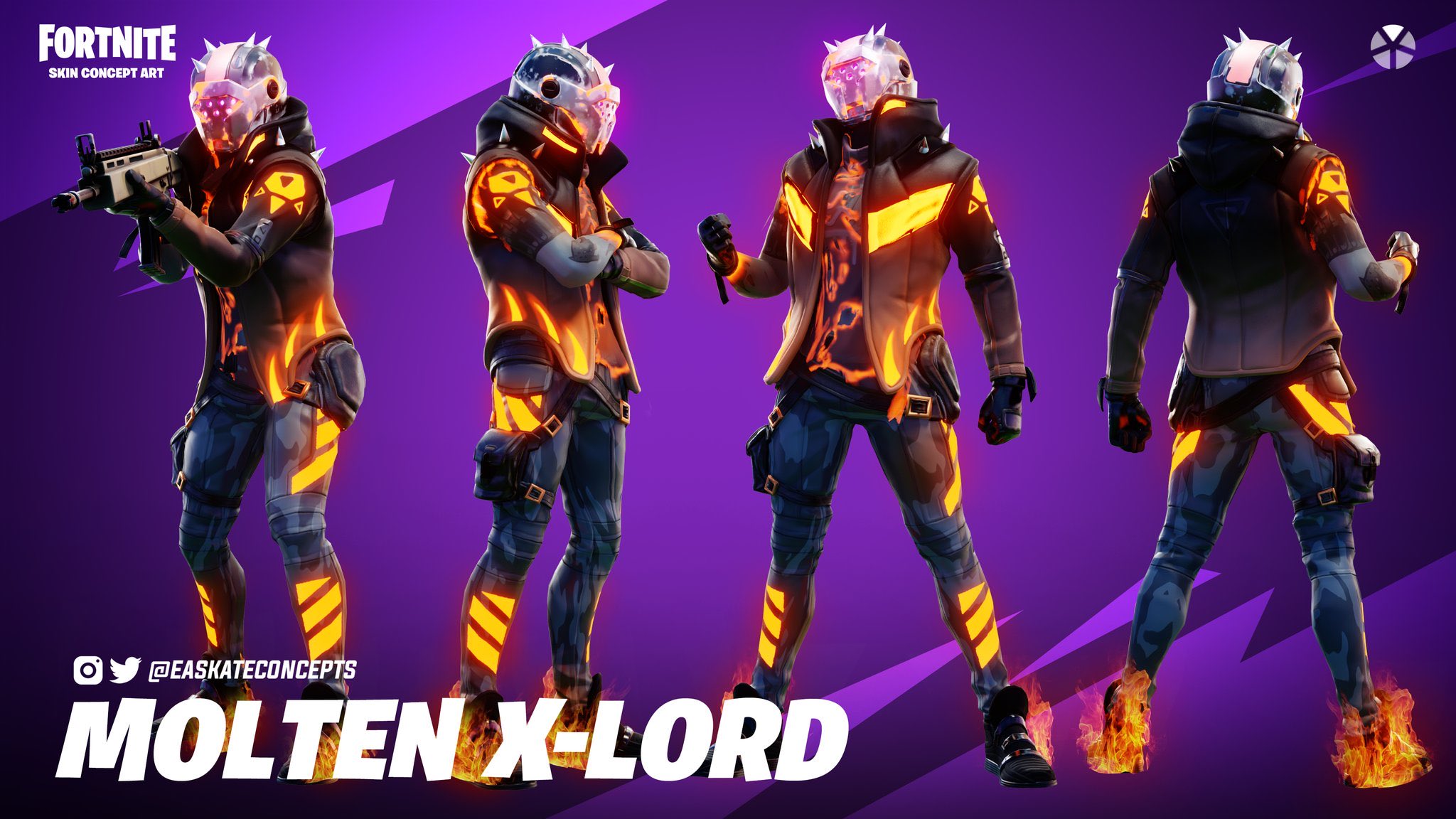 Infopico Fortnite On Twitter Concepto X Lord De Lava Para El Mismo Set Y Acompanar A Llamarada Easkateconcepts Lord Like Fortnite Lord Like Fortnite Infopico Fortnite On Twitter Concepto X Lord De Lava Para El Mismo Set Y Acompanar A Llamarada Easkateconcepts