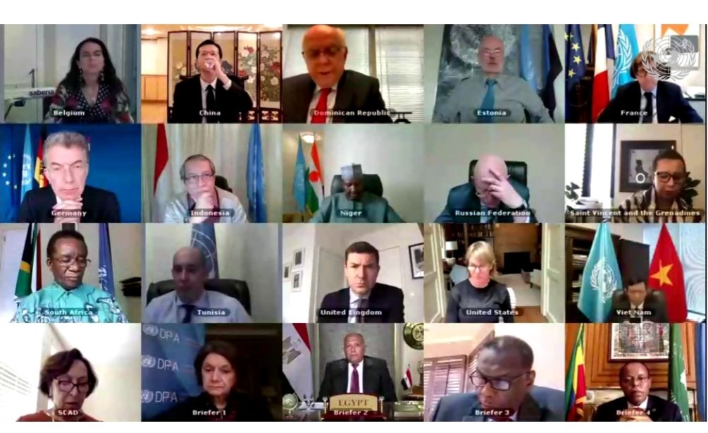 Eshete Bekele on Twitter "UN Security Council is discussing on GERD