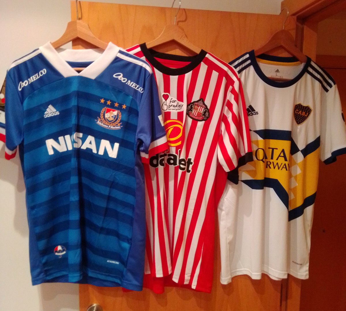 elgranfus's tweet photo. @TheKitmanUK My Shirts added during LockDown 😍👕⚽ #GetYourKitOn #FusKits https://t.co/ph7n3DR9Nd