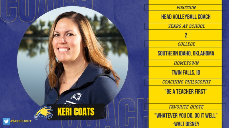 LCCCsports's tweet photo. Every Monday we will get to know a @LCCCsports coach as part of #MeetEmMonday 

This week we feature @LaramieCountyVB coach Keri Coats https://t.co/8nwqzkXObT