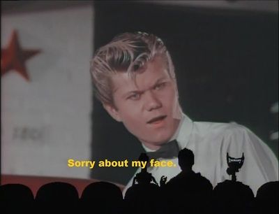 peacepumpkinpic's tweet image. For all you #MSTies out there, The Sadist stars Arch "The Face" Hall Jr from Eegah. "Watch out for snakes!" @mst3kmotivation #MST3K