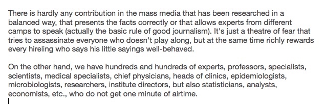 About mass media and the state of journalism [from THAT'S ENOUGH!!!!']