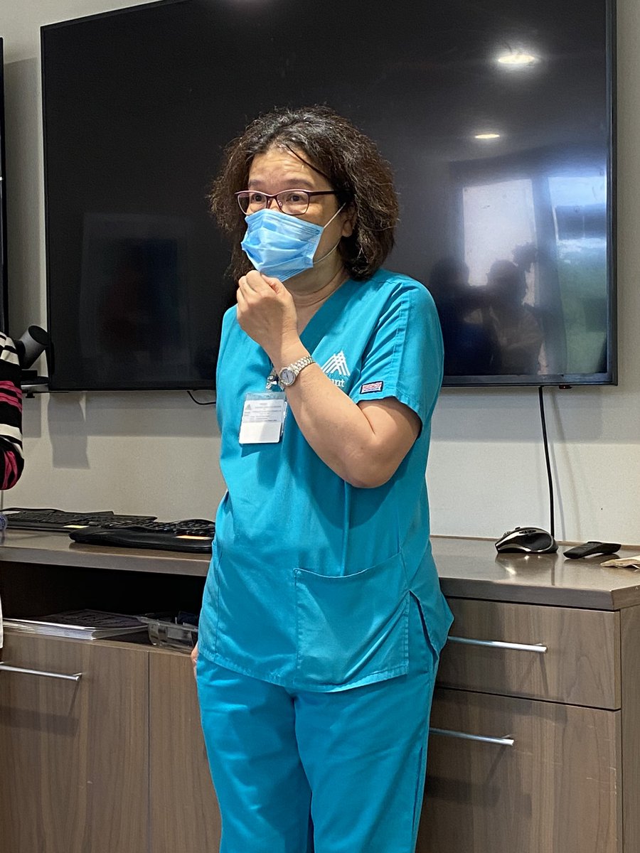 Congratulations to Sherman Fong, RN on her well deserved retirement! A socially distant farewell party for this wonderful team member of the <a href="/MountSinaiCHC/">Mount Sinai Children’s Heart Center</a>