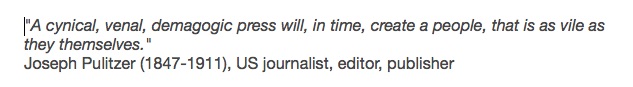 Without prostituting mass media, the Corona crisis would have been unthinkable, without the panic it spread, the lockdown would have been impossible to enforce. The "corona crisis" is therefore first and foremost a crisis of the mass media."