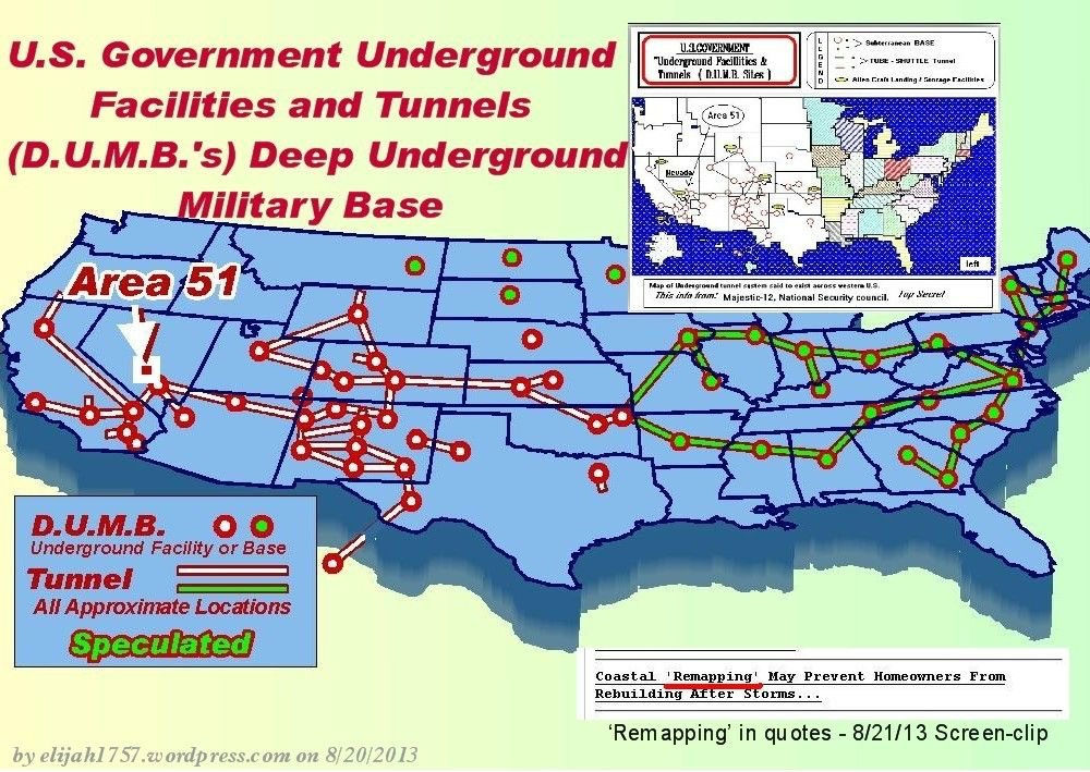 25) here is a map of where they are in the US. These DUMBS are located all around the world