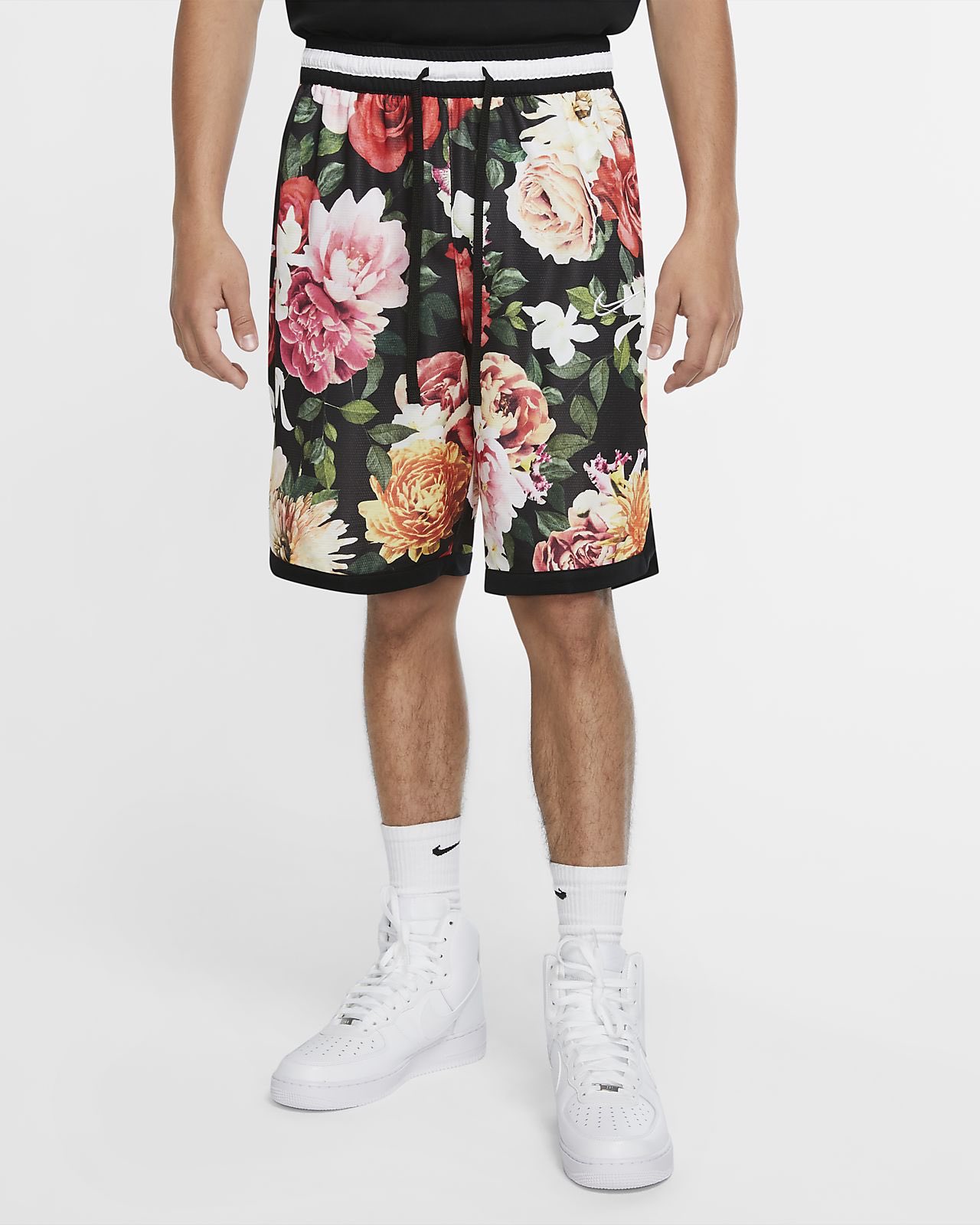 Nike floral 2024 basketball shorts