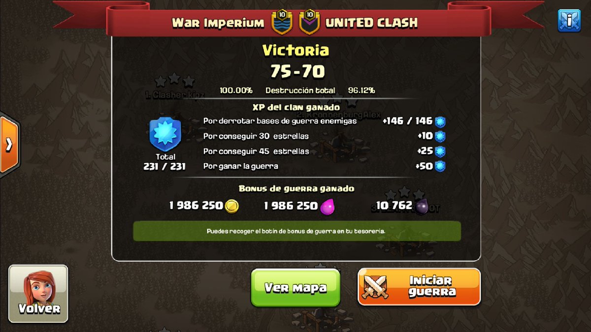 ImperiumWar's tweet photo. Segunda victoria al hilo, cerrando con guerra perfecta👏💣
#PerfectWar https://t.co/7CVyPg13z5