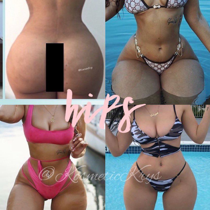 Examples of “Hips” in all different sizes