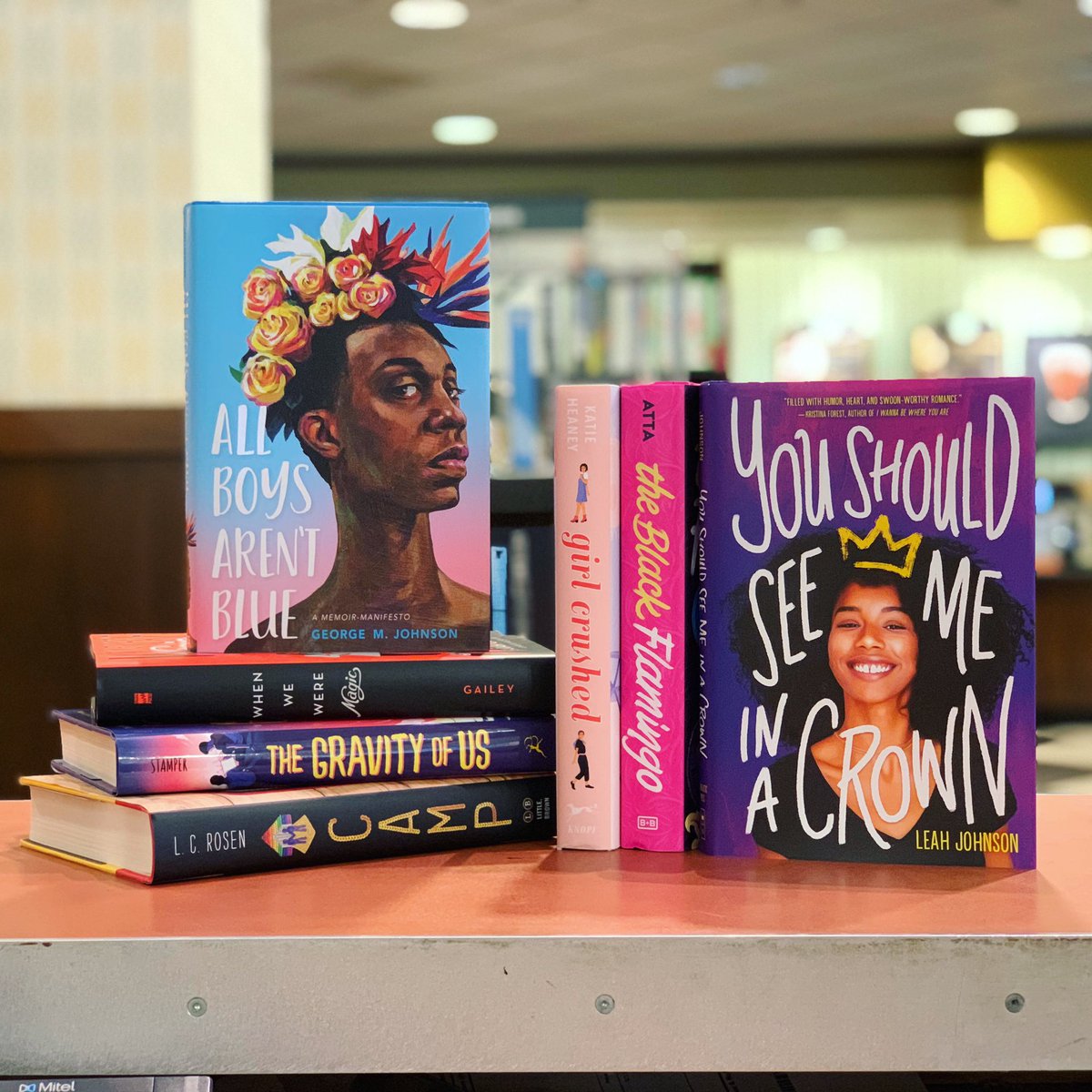 We've had some fantastic LGBTQ+ books released in spring that are a must read! While you snatch up our #BNYABookClub pick, don't hesitate to select from the new books featured here. #Pride