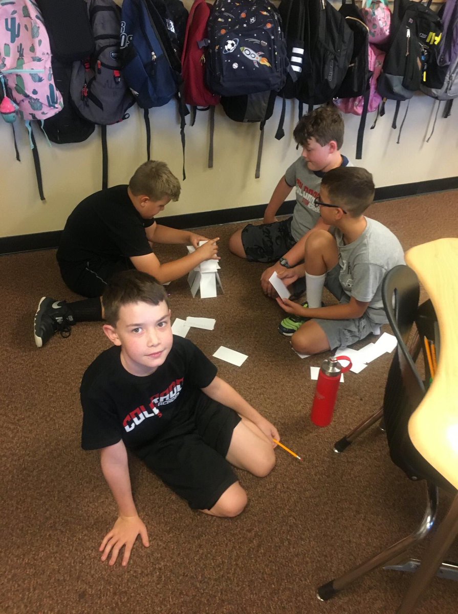 colorado_stem's tweet photo. Monday memories! Our kids love collaborating on STEM challenges.  Some also love to pose for the camera 😉 https://t.co/ckGp2TJDZn
