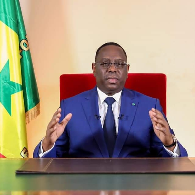 seck61900's tweet photo. .@Macky_Sall : "Trois mois après la proclamation de l’état d’urgence le 23 mars 2020, je souhaite vous entretenir du chemin parcouru et de nos perspectives dans notre lutte contre la pandémie à coronavirus, COVID-19." #MessageNationSn https://t.co/uup7uhdrgY