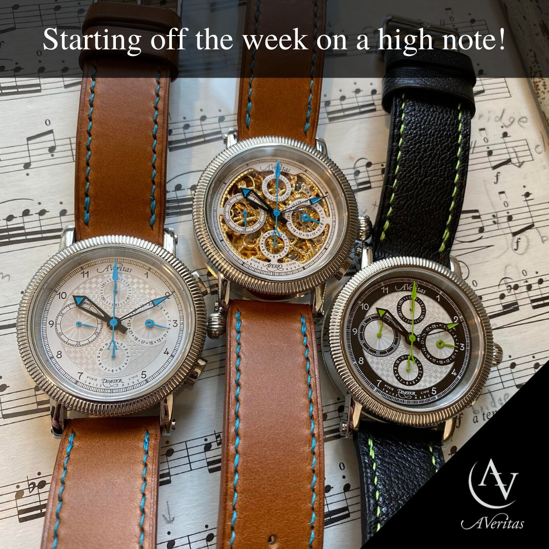 averitastime's tweet photo. Here we have the Aperio flanked by two different models of the Dimetior!

To learn more about our watches and the thought that goes into them, visit our website at https://t.co/iWyNcGIG6A or check out our new youtube channel at https://t.co/BGGzMQ9qjl https://t.co/cLpfNbYa7i