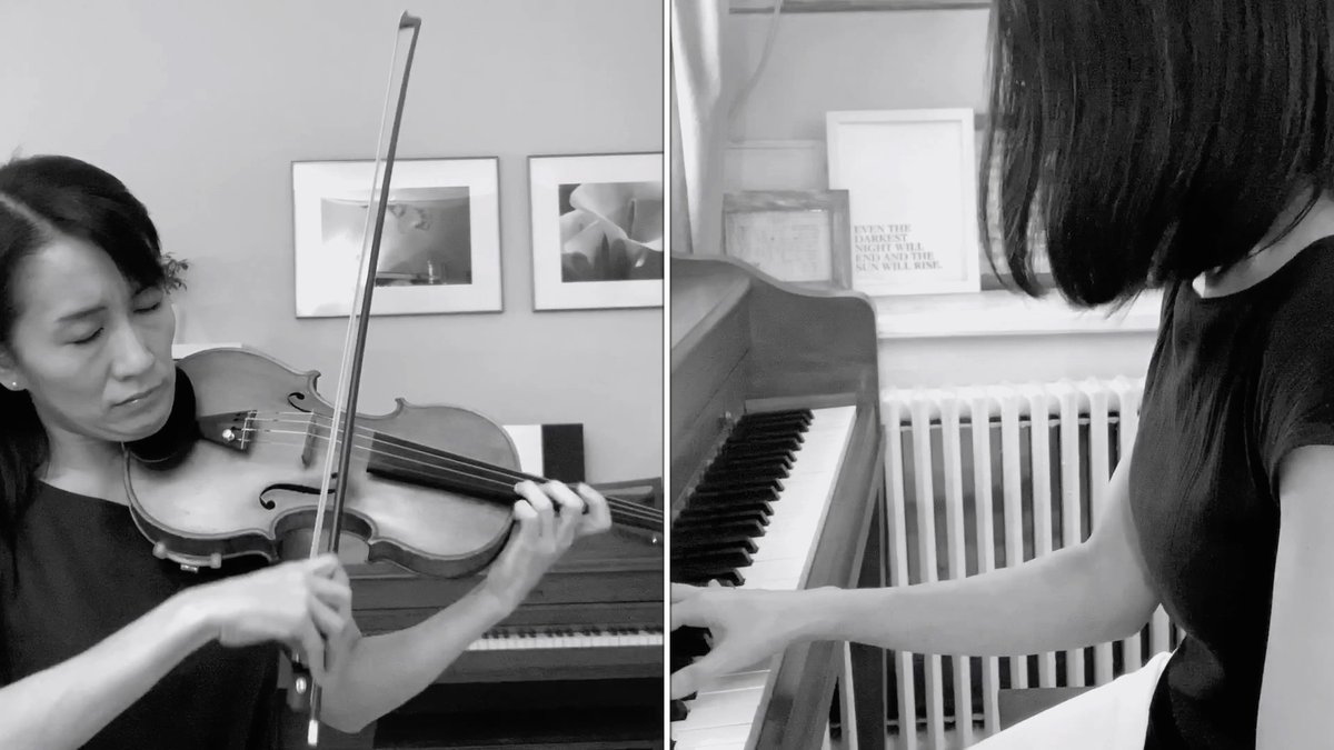 New Jersey Symphony (@njsymphony) on Twitter photo NJSO violinist Maya Shiraishi plays dual roles on violin and piano for Dvořák's Humoresque No. 7 for her music-loving cat, Pu-chan. <a href="/NorthernTrust/">Northern Trust</a> is this week's NJSO Couch Concerts sponsor. #NJSOCouchConcerts --> bit.ly/3icSYVP NJSO violinist Maya Shiraishi plays dual roles on violin and piano for Dvořák's Humoresque No. 7 for her music-loving cat, Pu-chan. <a href="/NorthernTrust/">Northern Trust</a> is this week's NJSO Couch Concerts sponsor. #NJSOCouchConcerts --> bit.ly/3icSYVP