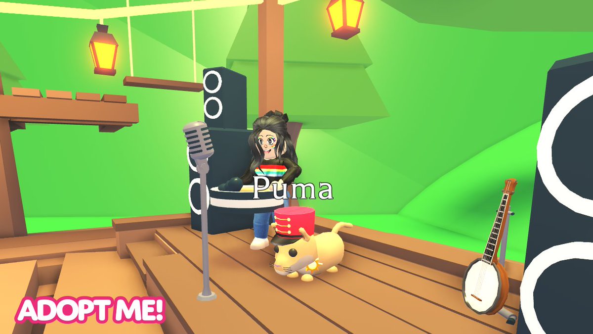 Adopt Me On Twitter We Switched The K9 Hat And Badge For The Marching Band Hat And Star Badge If You Had Them In Your Inventory Before The Change The Accessories Switched