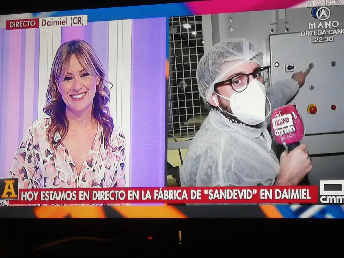 juanpekelimon's tweet photo. Volvió la estrella de la noche @RaquelMMenor con el @AnchaCLM y con @JM_Carpintero etiquetado en la fábrica #Sandevid #Daimiel y @inaba90 brutal con los molinos en #Herencia vaya vistas! Que bonito quedó el #AnchaesCLM del lunes @CMM_es 😎😍 https://t.co/Dh3RlGq6dB