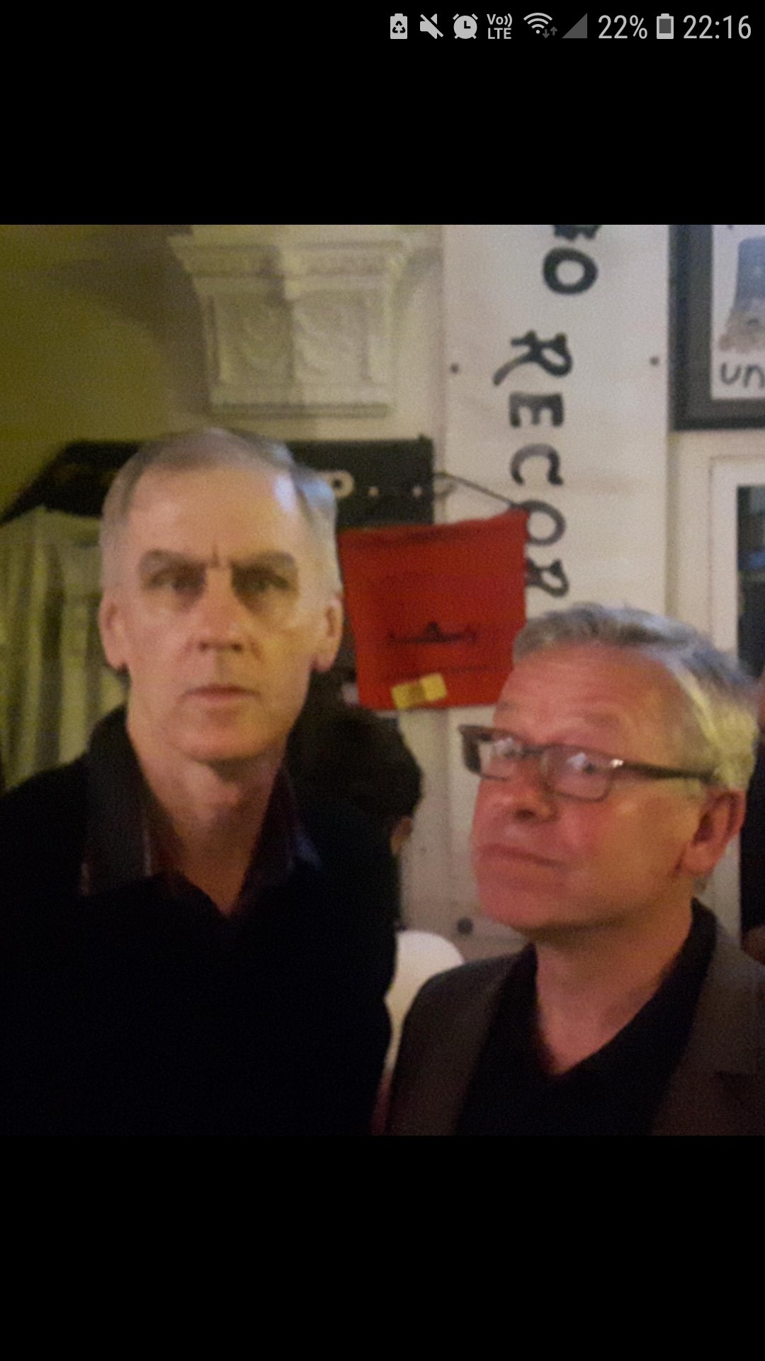 Happy Birthday to the great Robert Forster.  Taken last year at Band on the Wall with the great 