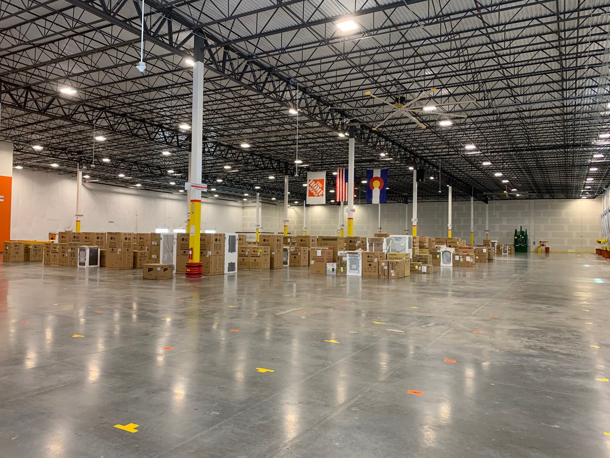 Great first day of Go Live week at #MDO5873!  Just over 300 appliances transferred over and received on inbound. <a href="/McVeighTHD/">Christine</a> <a href="/jenny_helme/">Jenny Helme</a> <a href="/B_Brown83/">BDawg83</a> @ThdMolly <a href="/AdamSherer11/">Adam Sherer</a> @marsiversen <a href="/THD_Karen/">Karen Pratt</a>