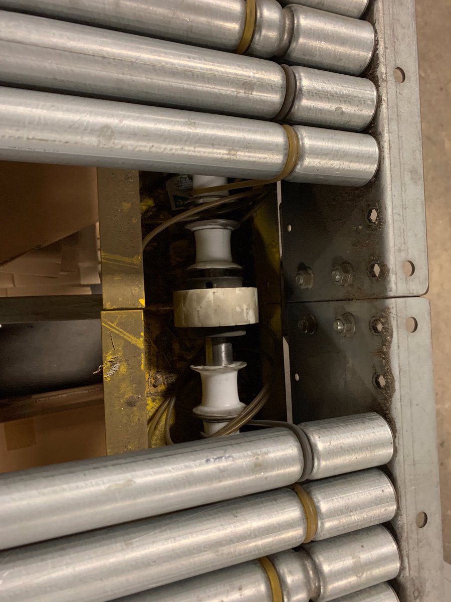 DanzigFops's tweet image. Having replaced every pulley belt on 2 miles of rollers over the last 3 months I’m going to celebrate with a whole tub of crackers and beer.