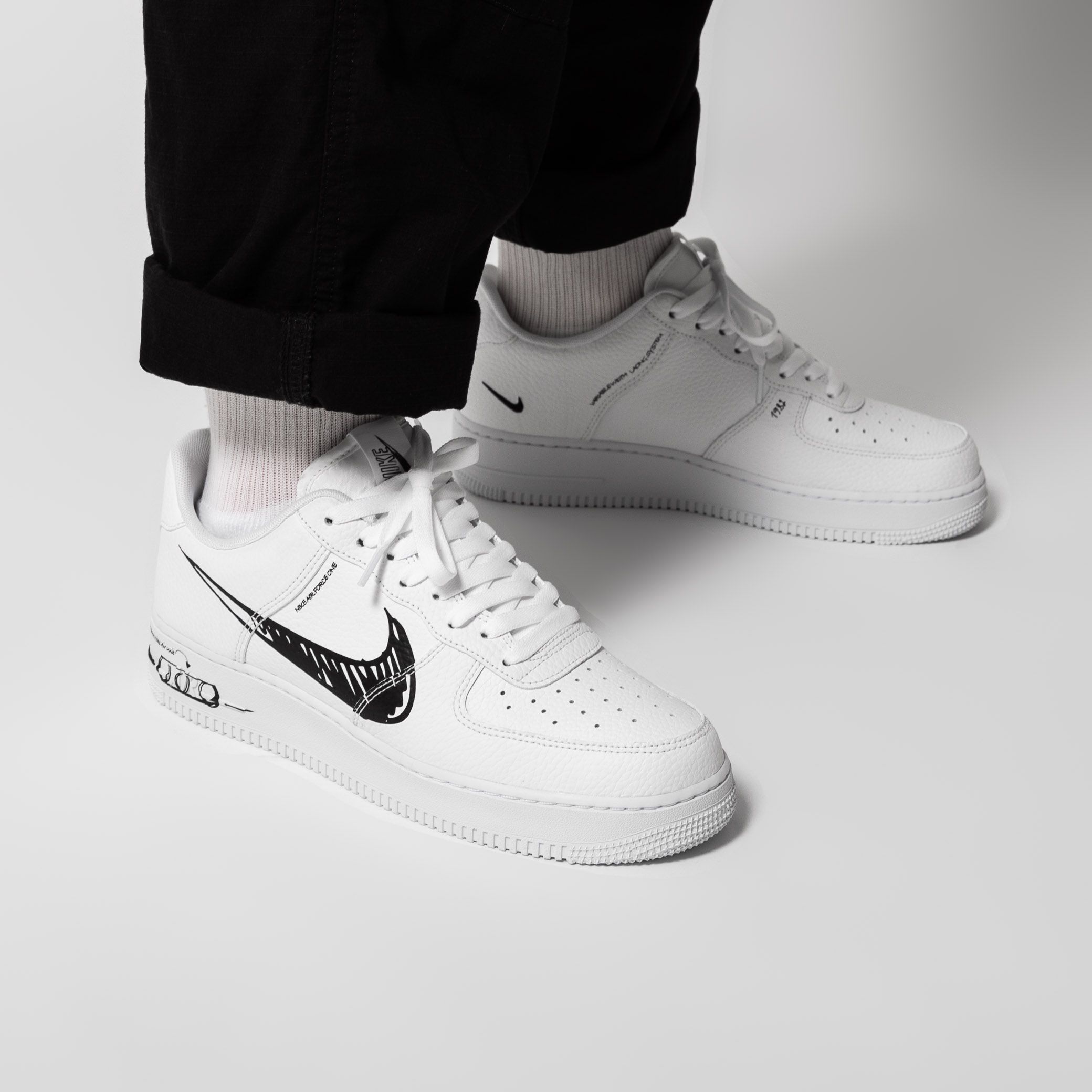 Buy [Nike] Air Force 1 Elevate Utility AIR FORCE 1 LV8 UTILITY SKETCH  black/white-blk cw7581-001 sketch black AF1 [parallel import goods] from  Japan - Buy authentic Plus exclusive items from Japan