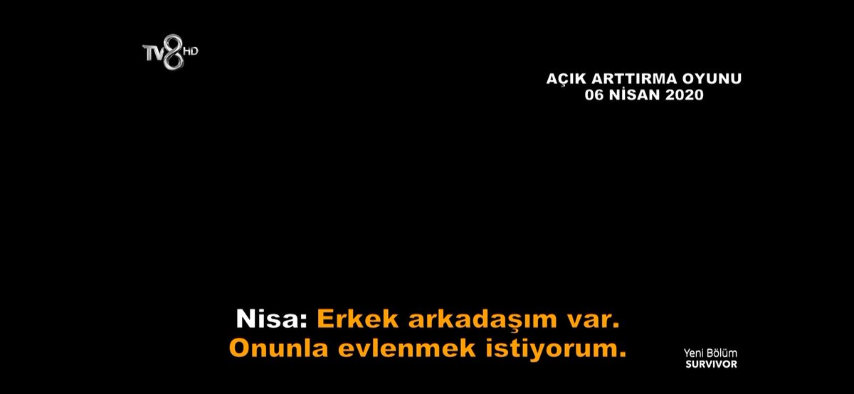 DiziciBagyan's tweet photo. NİSA HAKLIYMIŞ.
Nokta. İyi geceler. #Survivor2020 https://t.co/8T3tVoyvec