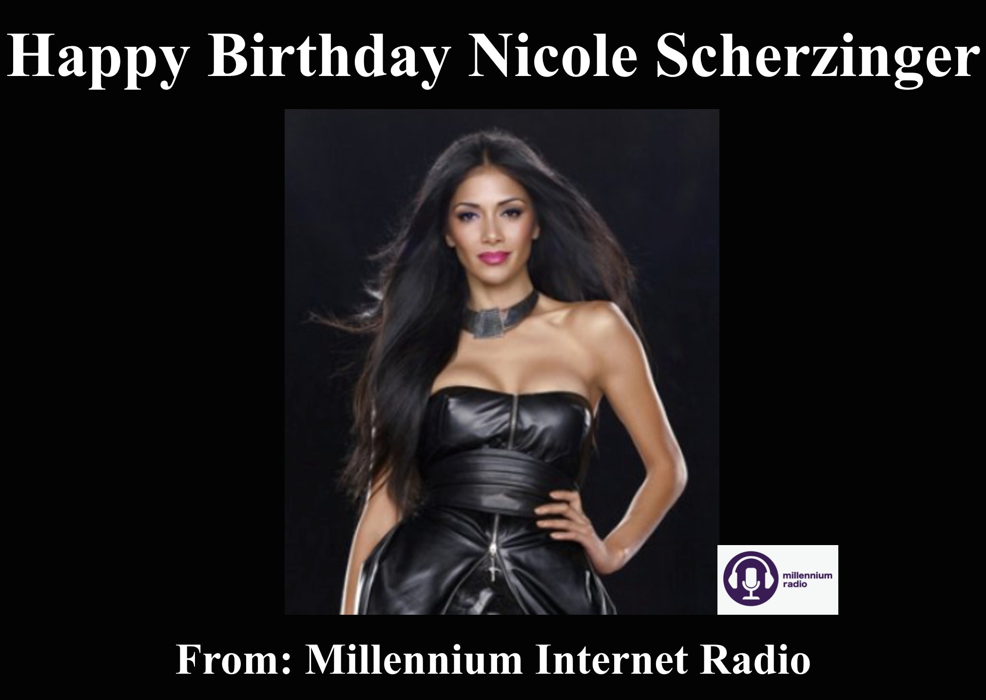 Happy Birthday to Nicole Scherzinger!! She was 1/4 member of the Pussycat Dolls. 