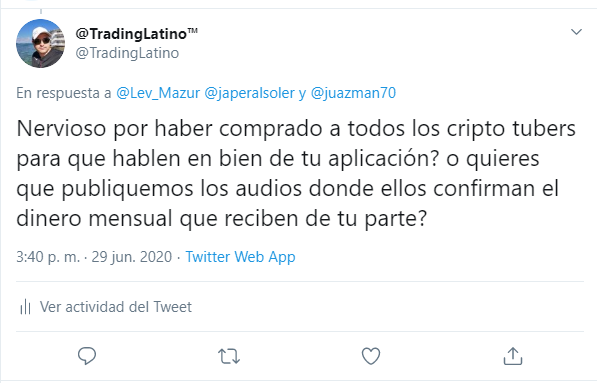 TradingLatino's tweet photo. Por lo visto alguien necesito algo de educación aqui. @Lev_Mazur https://t.co/Kpwhjuki5u