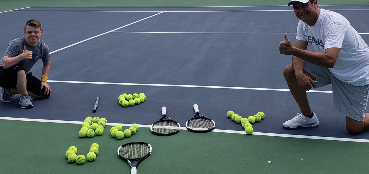 BuddyUpforLife's tweet image. Buddy Up Summer Pals Connecting Through 🎾 #downsyndrome #theluckyfew #adaptiveprograms #adaptivefitness #usta #ustaadaptive #netgeneration #dallas #texas