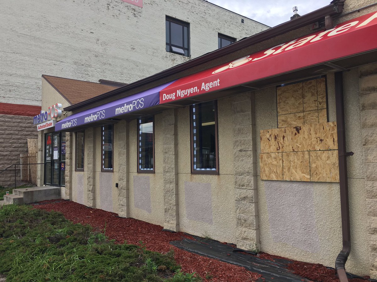 Metro PCS store owner says it took him a month to get his windows replaced after trying to go through two different companies. They are still backlogged in the Minneapolis/Saint Paul area