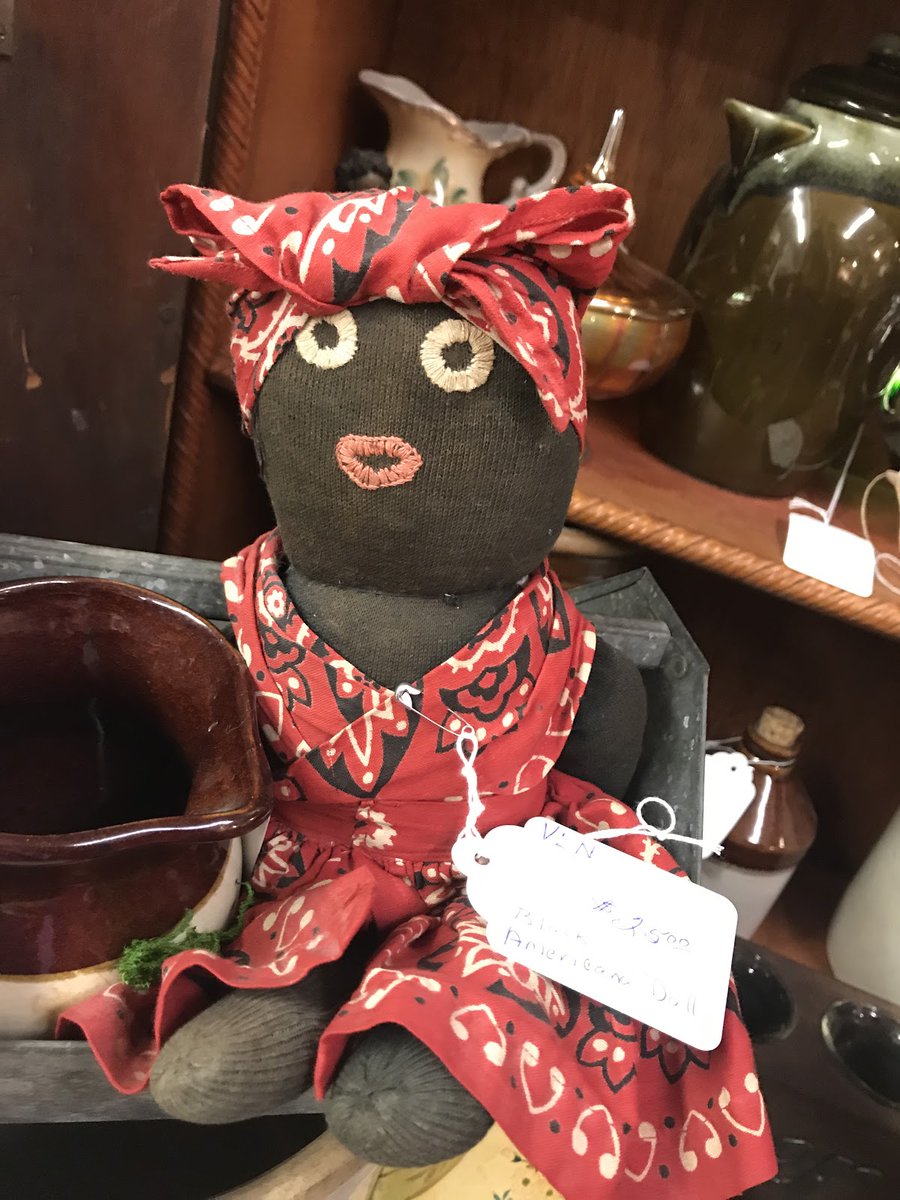 These clearly racist depictions (including the “black mammy”) are NOT from the Deep South- this is NEBRASKA! These are literally things people HAD IN THEIR HOMES! And probably thought of as “cute knickknacks”!