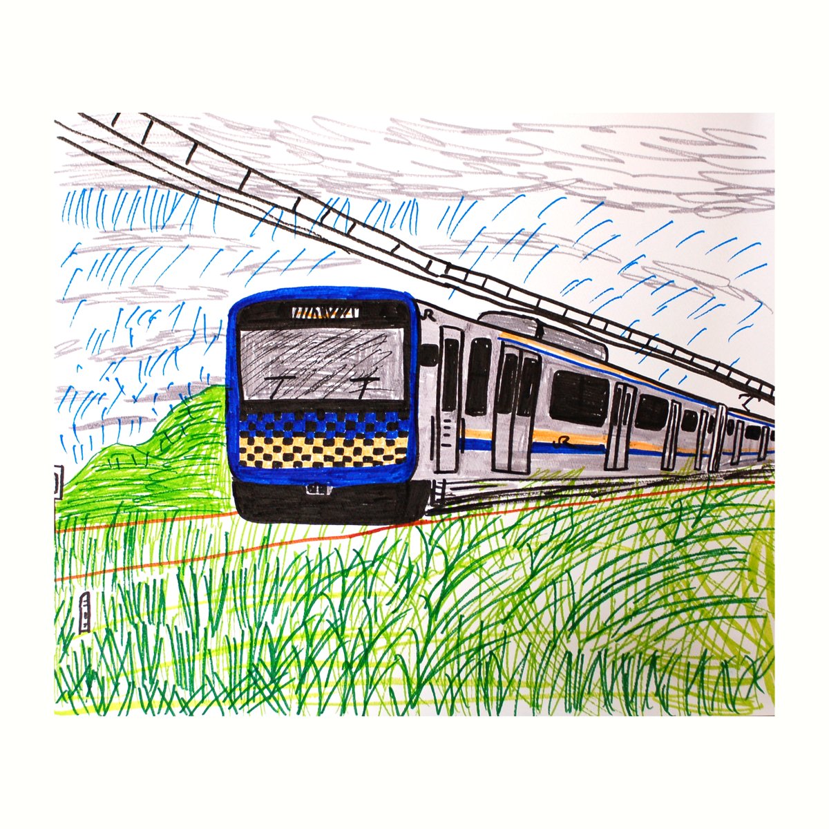 grapefruit_08's tweet photo. 2020/6/7(sun)福田隼大
PROCKEY/F8
#art #アトリエグレープフルーツ #ateliergrapefruit #絵 #練馬 #atelier #電車 #train https://t.co/ErkVw2hr5J