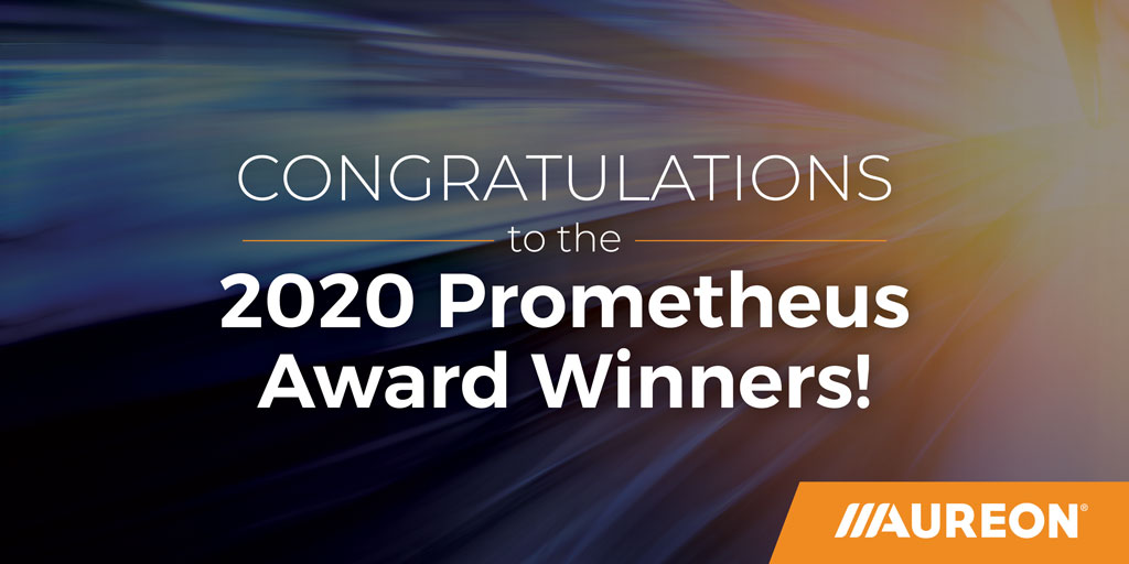 aureon's tweet photo. Aureon would like to congratulate the winners of @TechnologyIowa's 2020 Prometheus Awards! A special shout out to our partners and Clients:

@MyLSB
@HyVee
@UnityPointNews 
Michelle Bates – @InvoltaLLC 
Jefferson, IA 
Brian Waller - Technology Association of Iowa https://t.co/ekFsHPkMmS