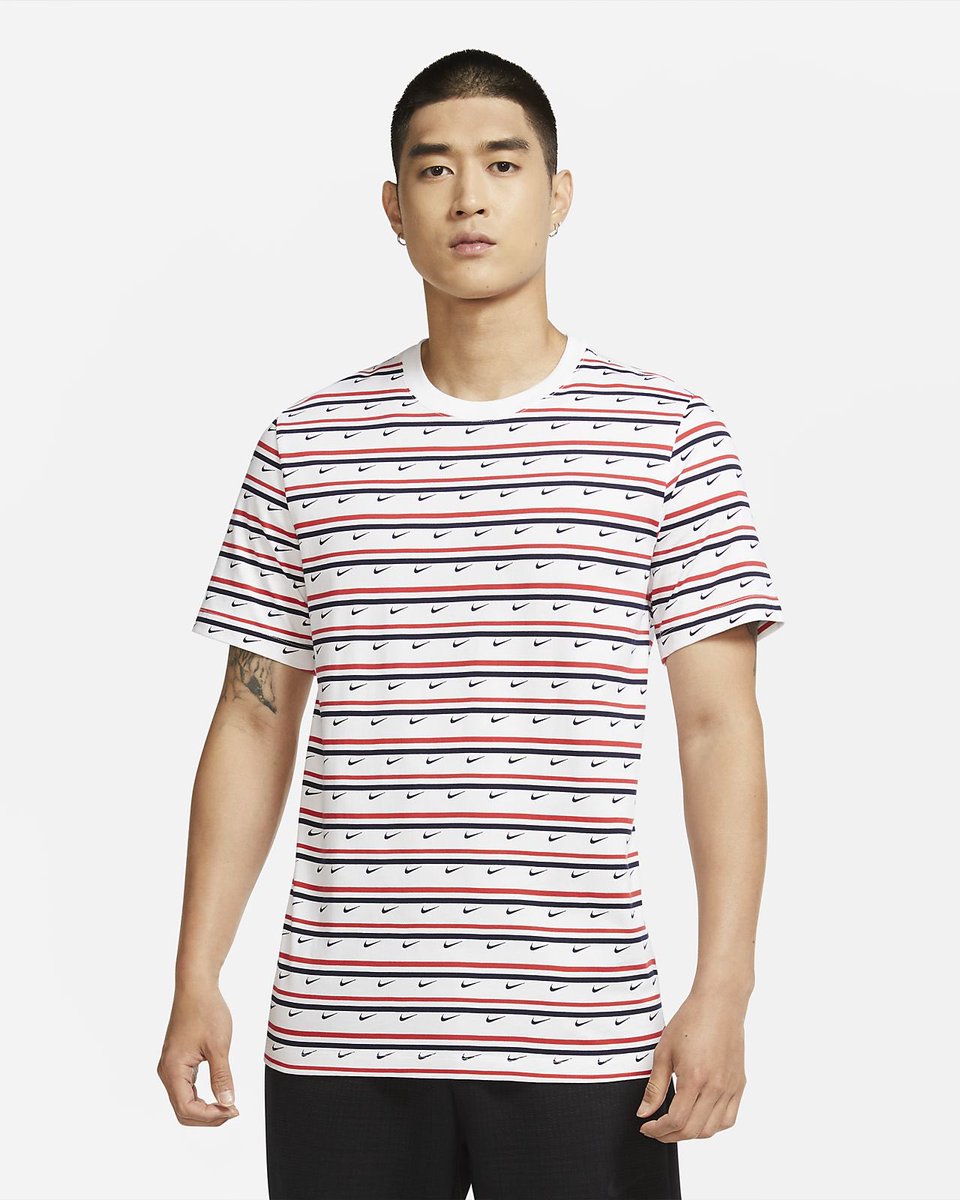 nike sportswear stripe tee