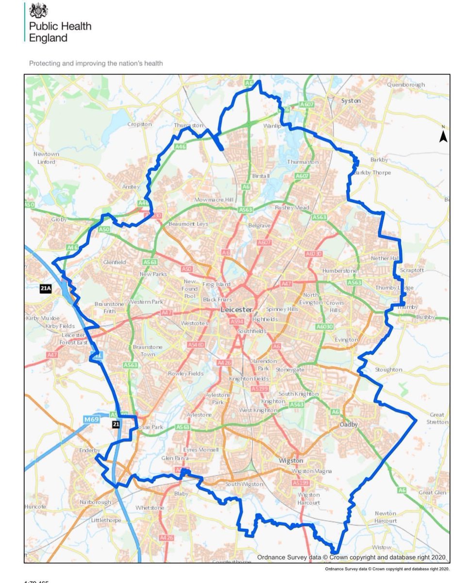 This isn't the #LeicesterLockdown map - it's where N'Golo Kante used to go for a light jog before #lcfc training.