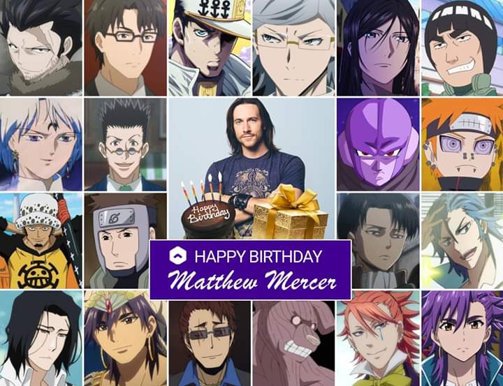 Happy birthday to our favourite Dungeon Master - Matthew Mercer!  